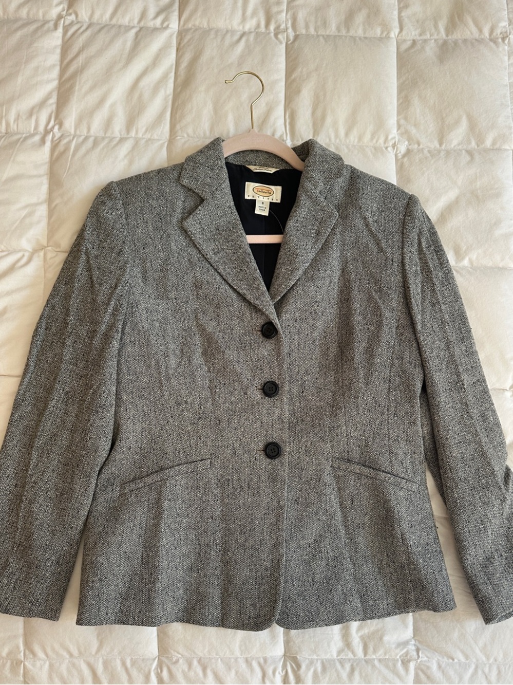 Talbots Gray Tailored Women's Blazer